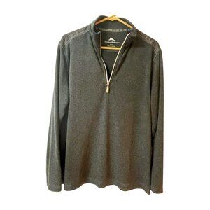 Tommy Bahama quarter‑zip pullove